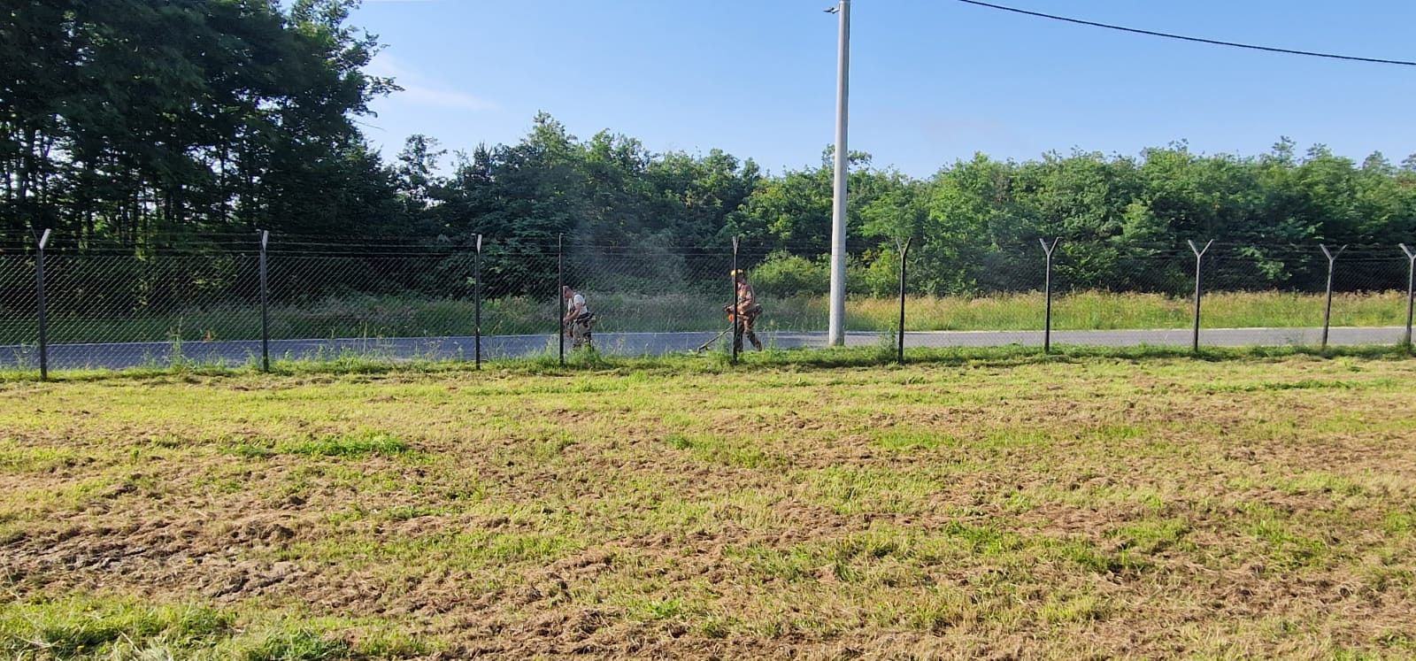 Košnja Spomen parka 153. brigade HV - Velika Gorica